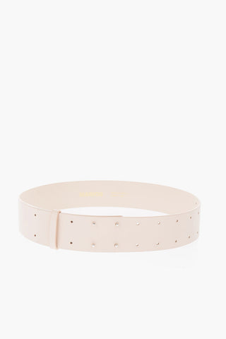 50mm leather belt without buckle