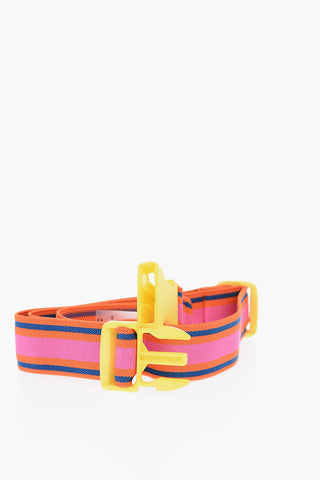 30mm striped stretch belt