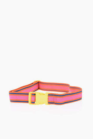 30mm striped stretch belt