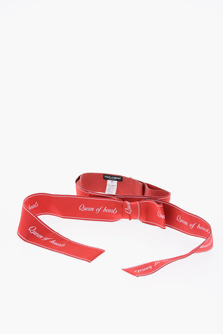 60mm fabric bow belt