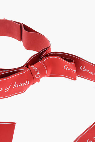 60mm fabric bow belt