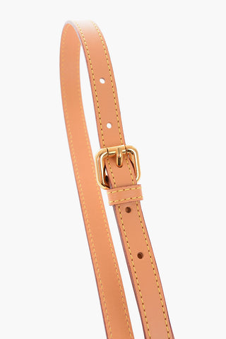 adjustable leather shoulder strap