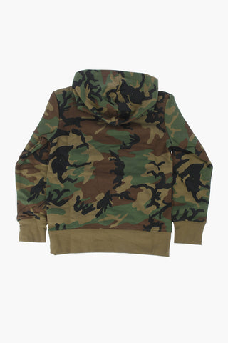 AIR JORDAN camouflage ESSENTIALS sweatshirt with hood