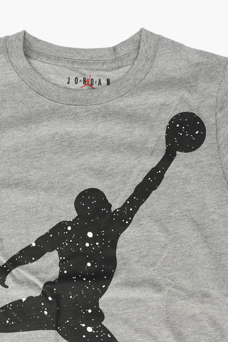 AIR JORDAN crew-neck OVERSIZE SPECKLE JUMPMAN t-shirt