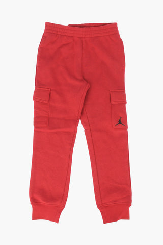 AIR JORDAN solid color JUMPMAN cargo joggers