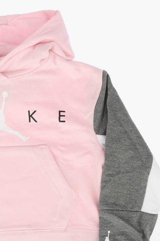 AIR JORDAN hooded JUMPMAN sweatshirt with patch pocket