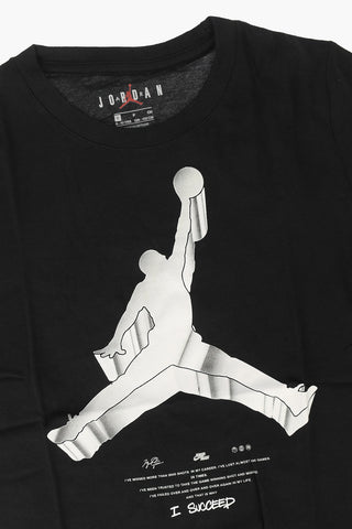 AIR JORDAN crew-neck JUMPMAN t-shirt with print on the front
