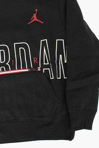 AIR JORDAN logo-printed JUMPMAN sweatshirt with hood