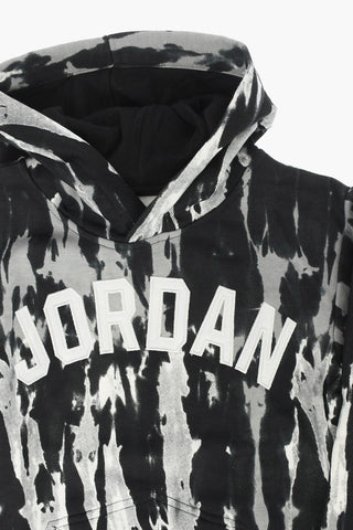 AIR JORDAN hooded sweatshirt with patch pocket