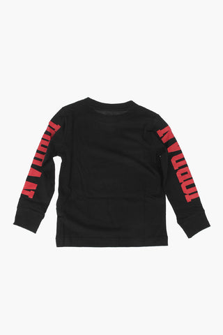 AIR JORDAN printed long sleeve SWITCH t-shirt