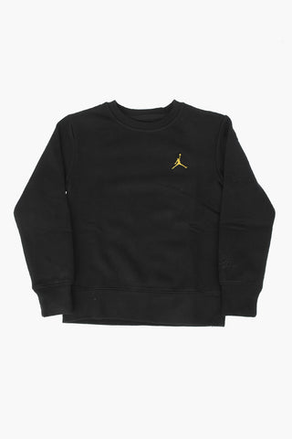 AIR JORDAN felpa girocollo JUMPMAN ESSENTIALS con logo dorato