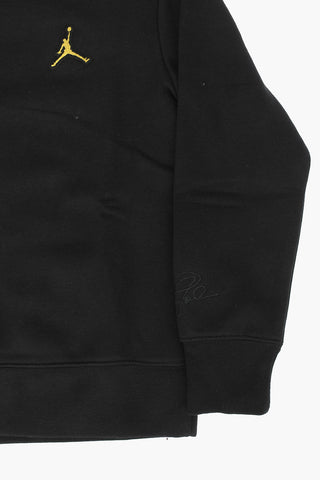 AIR JORDAN felpa girocollo JUMPMAN ESSENTIALS con logo dorato