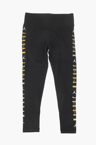 AIR JORDAN High-Waist Leggings JUMPMAN with Gold Lettering