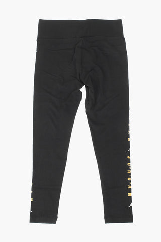 AIR JORDAN Leggings mit hoher Taille JUMPMAN mit goldenen Schriftzügen
