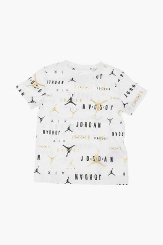 AIR JORDAN all over logo printed JUMPMAN t-shirt