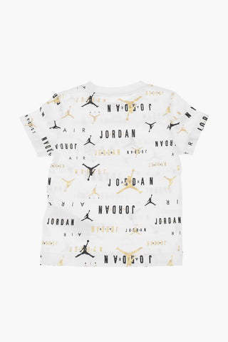AIR JORDAN all over logo printed JUMPMAN t-shirt