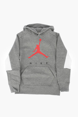 AIR JORDAN two-tone JUMPMAN sweatshirt with hood