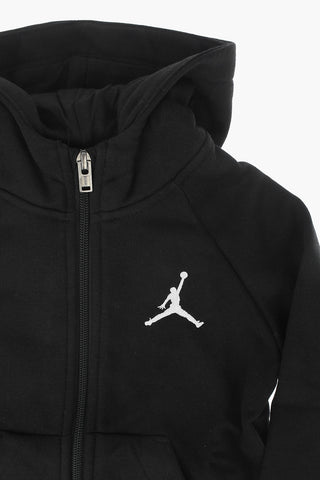 AIR JORDAN hooded JUMPMAN sweatshirt with zip closure