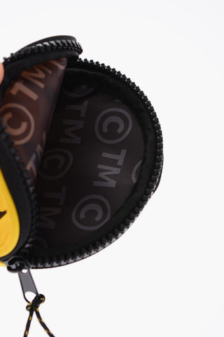SMILEY nylon coin holder with zip closure