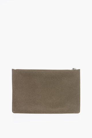 GARAVANI VLTN fabric clutch with zip closure