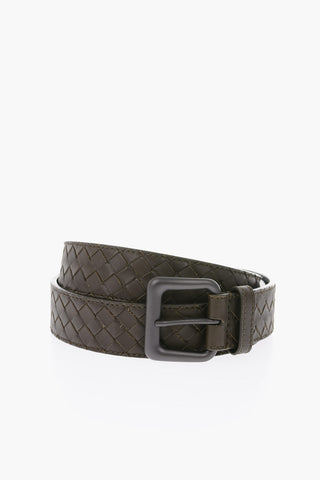 40mm Braided Leather Belt