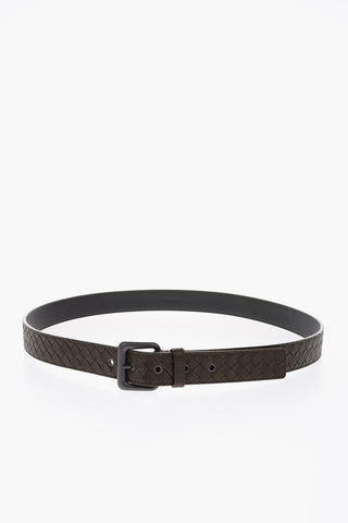 40mm Braided Leather Belt