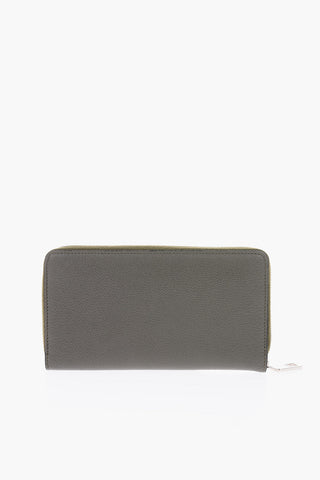 GARAVANI portafoglio in pelle martellata con chiusura zip
