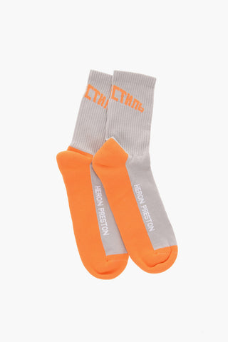 Calzini stretch con ricamo