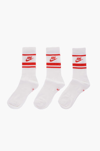 stretch cotton long socks 3 pairs set