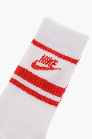 stretch cotton long socks 3 pairs set