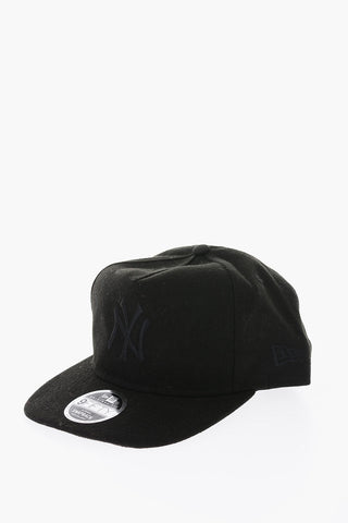 solid color cap with embossed logo