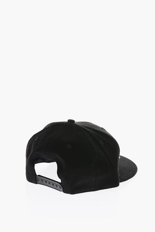 cotton cap with embossed logo