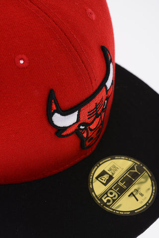 cappello baseball bicolore con patch