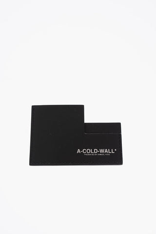 solid color leather card holder
