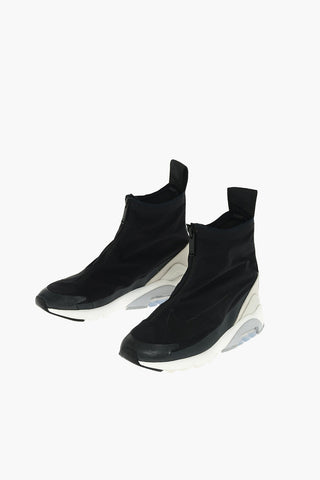 AMBUSH front zip closure AIR MAX 180 HI high top sneakers