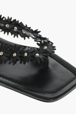 leather GITA thong sandals