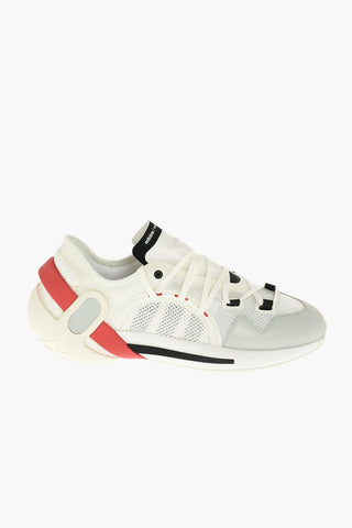 Y-3 YOHJI YAMAMOTO leather and fabric IDOSO BOOST sneakers with embossed logo