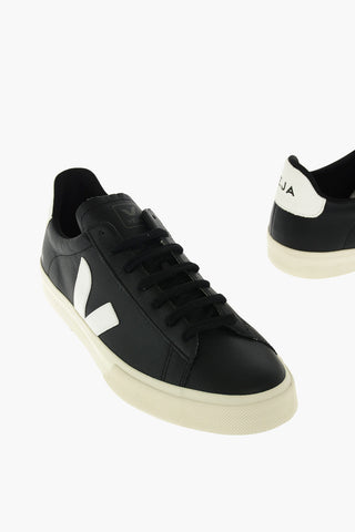 leather sneakers