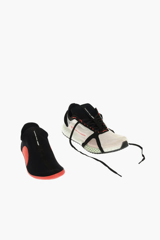 Y-3 YOHJI YAMAMOTO mesh  RUNNER 4D IOW sneakers with braided sole