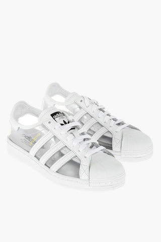 pvc SUPERSTAR sneakers with sheer upper