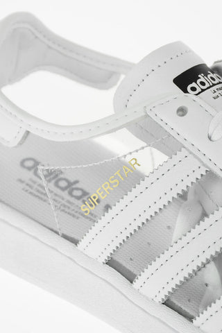 pvc SUPERSTAR sneakers with sheer upper