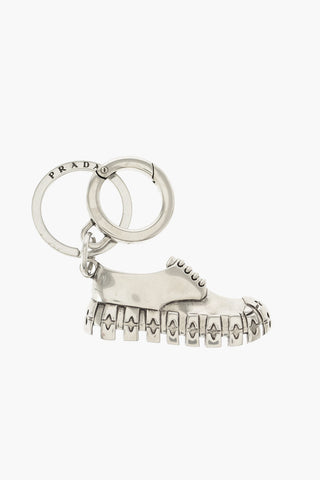 keyring with shoes pendant