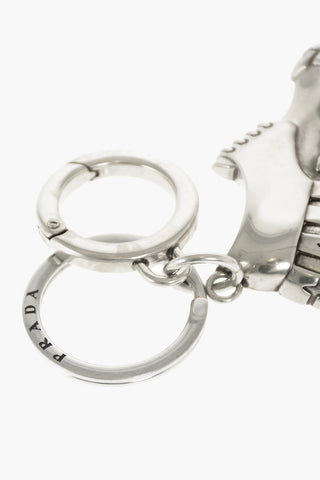 keyring with shoes pendant