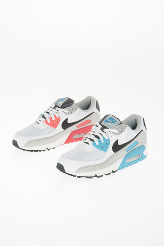 fabric AIR MAX 90 sneakers with faux leather details