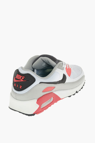fabric AIR MAX 90 sneakers with faux leather details