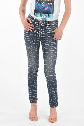 All-Over Logo MISS Slim Fit Denims