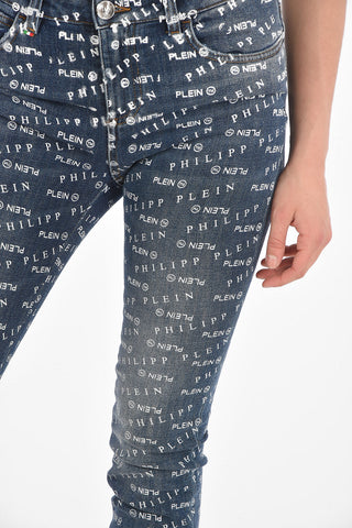 All-Over Logo MISS Slim Fit Denims