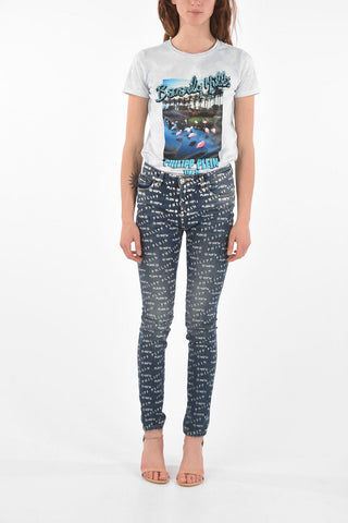 All-Over Logo MISS Slim Fit Denims