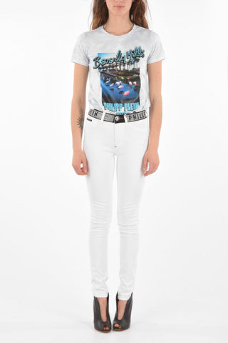 Slim Fit Jeans with Jewel Profiles