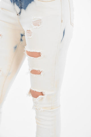 Slim Fit MISS Tie Dye Denims